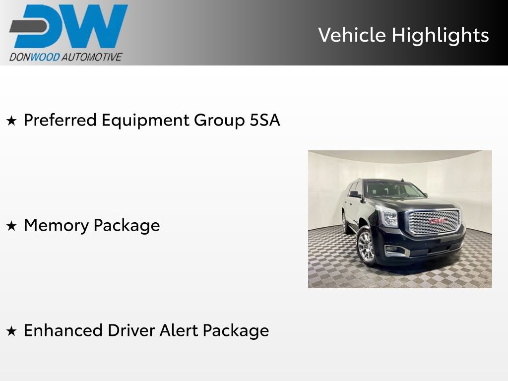 Used 2017 GMC Yukon Denali w/ Open Road Package image 3