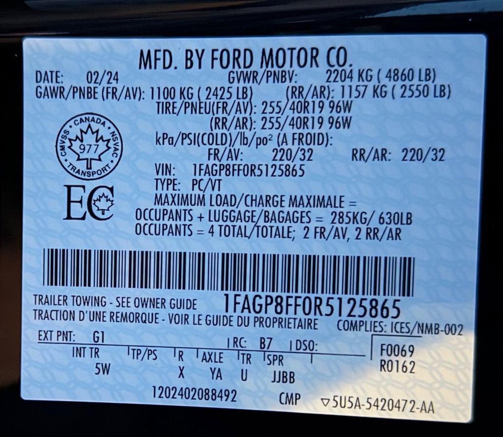 Used 2024 Ford Mustang GT Premium RWD image 22