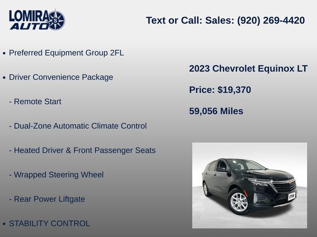 Used 2023 Chevrolet Equinox LT FWD image 8