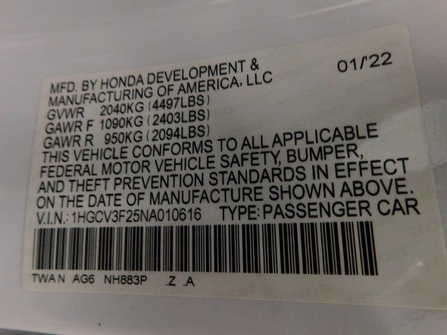 Used 2022 Honda Accord Sport image 54