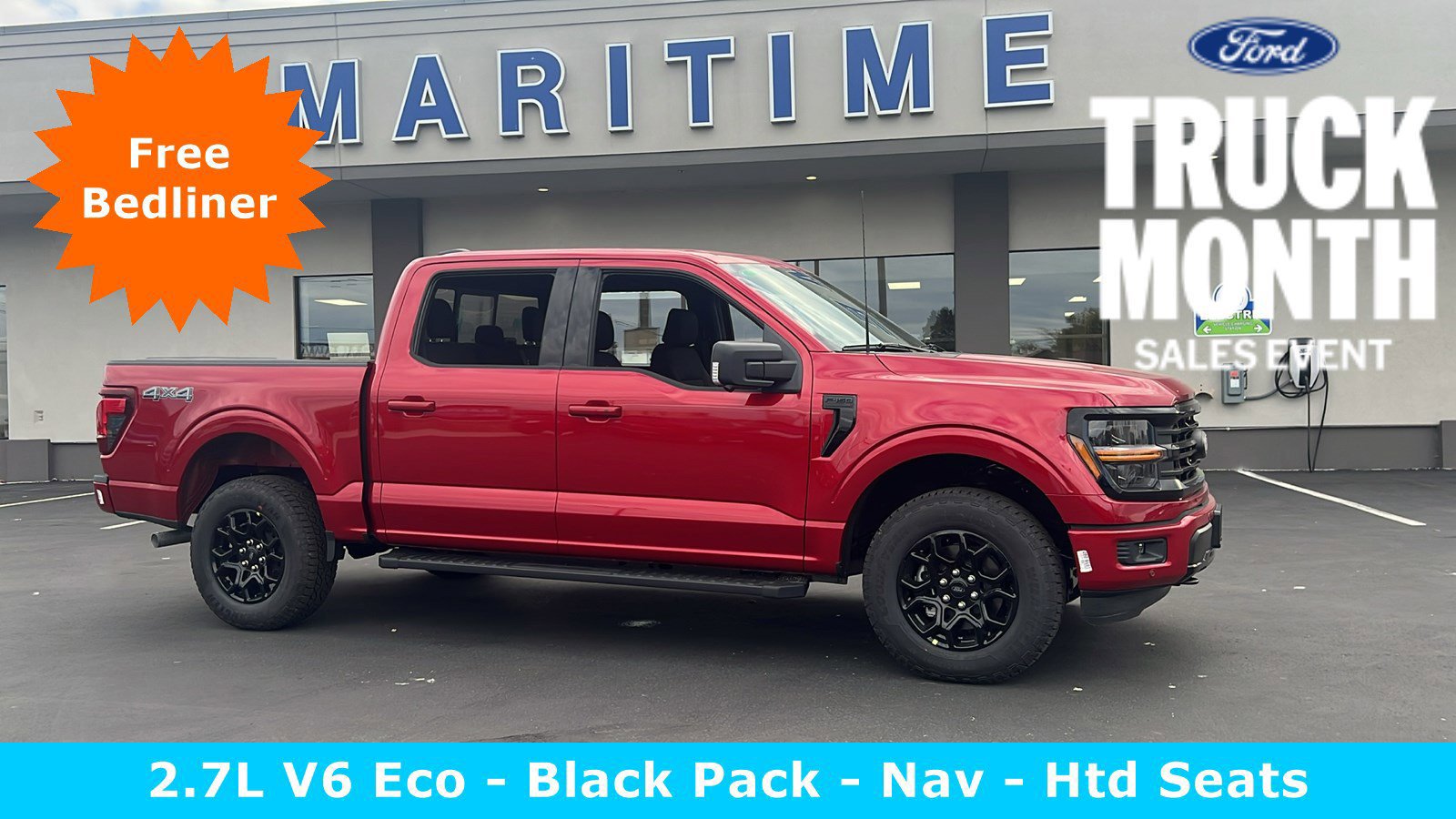 New 2025 Ford F150 XLT w/ Equipment Group 302A MID