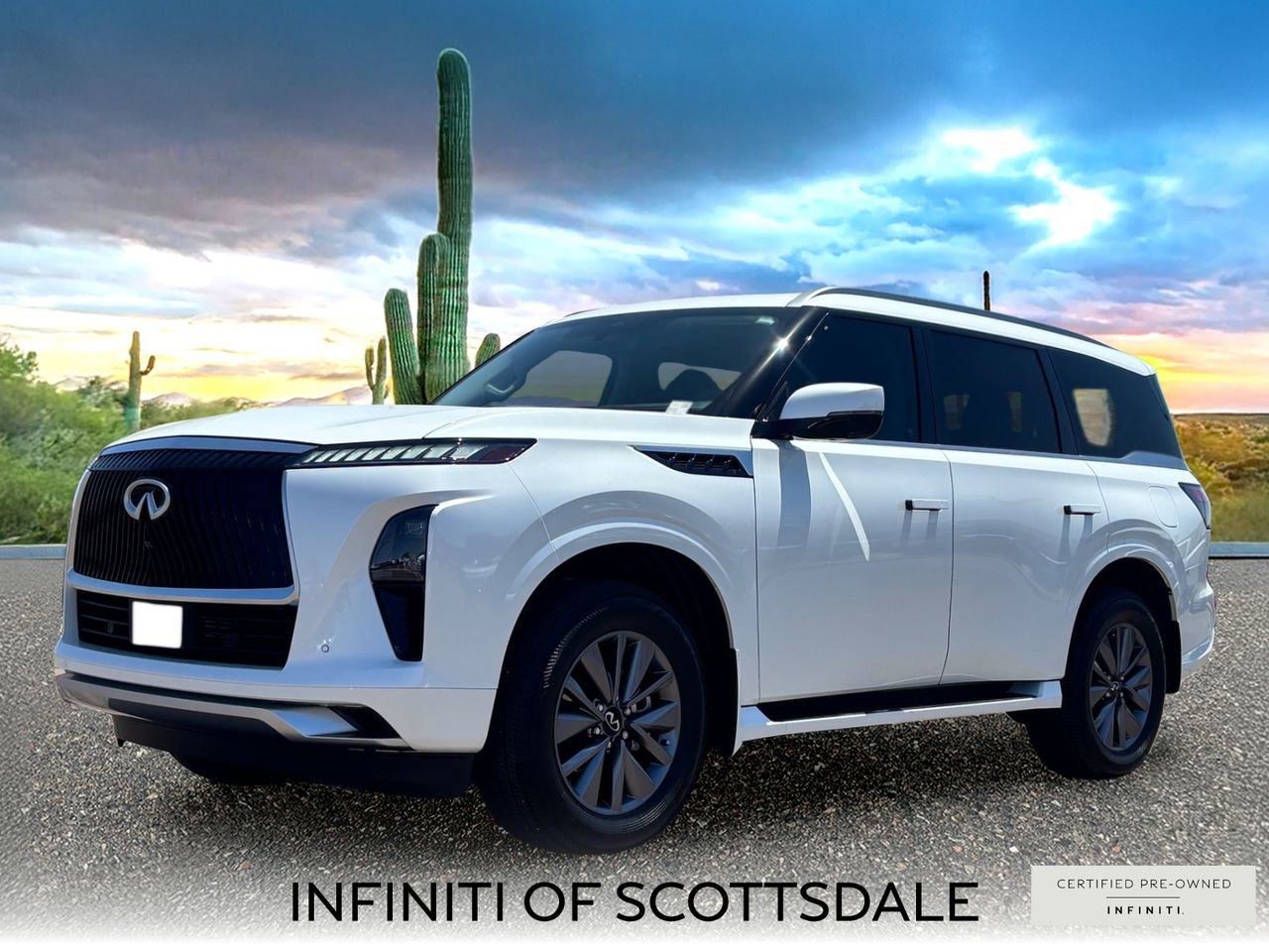 Certified 2026 INFINITI QX80 Pure w/ Cargo Package