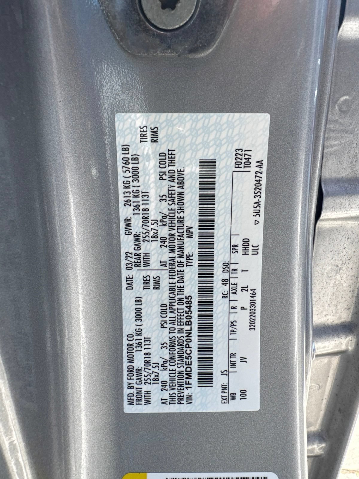 Used 2022 Ford Bronco Outer Banks AWD/4WD image 8