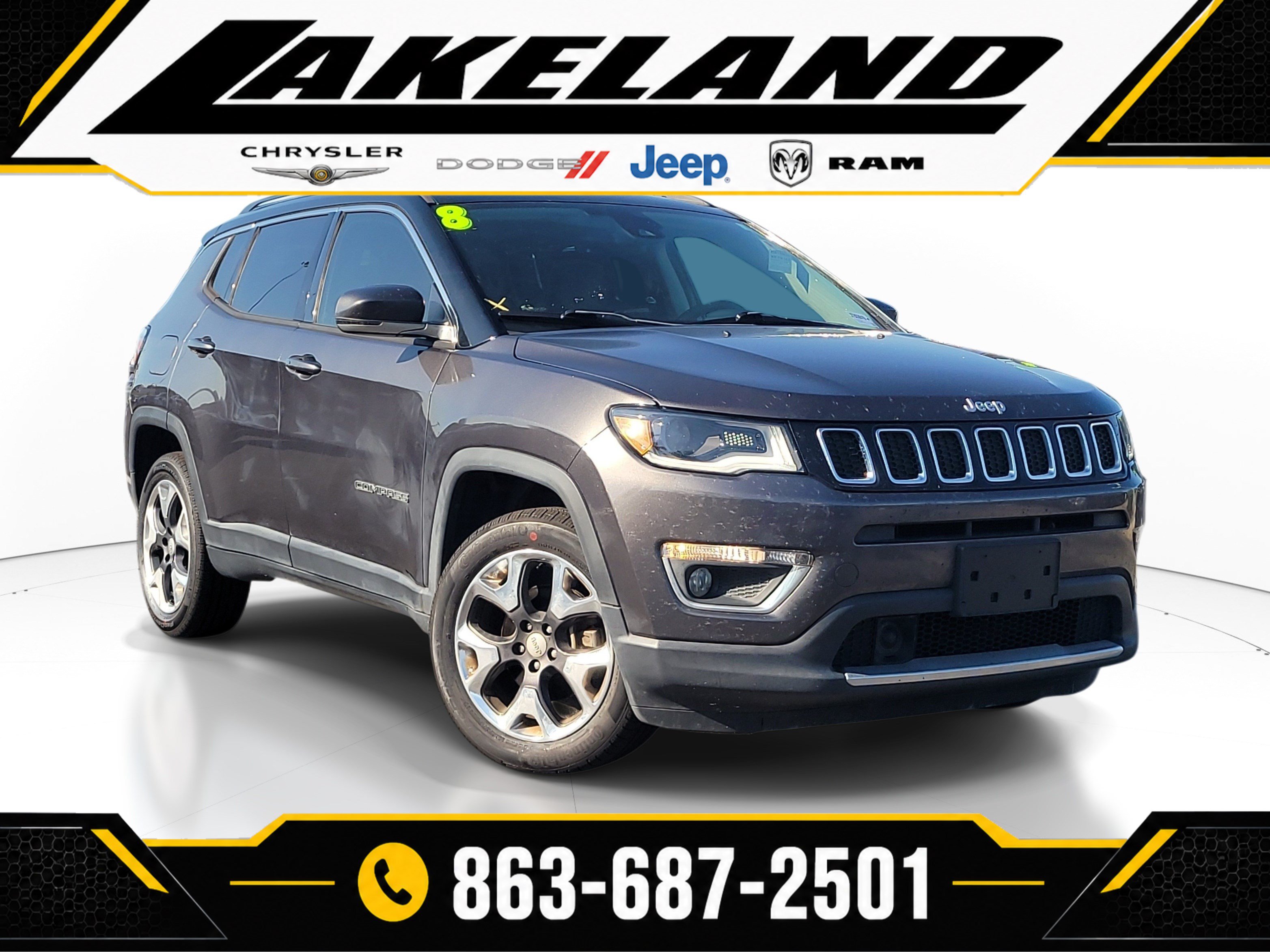 Used 2018 Jeep Compass Limited w/ Navigation Group AWD/4WD image 1