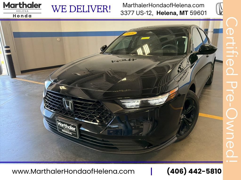 Certified 2025 Honda Accord SE image 1