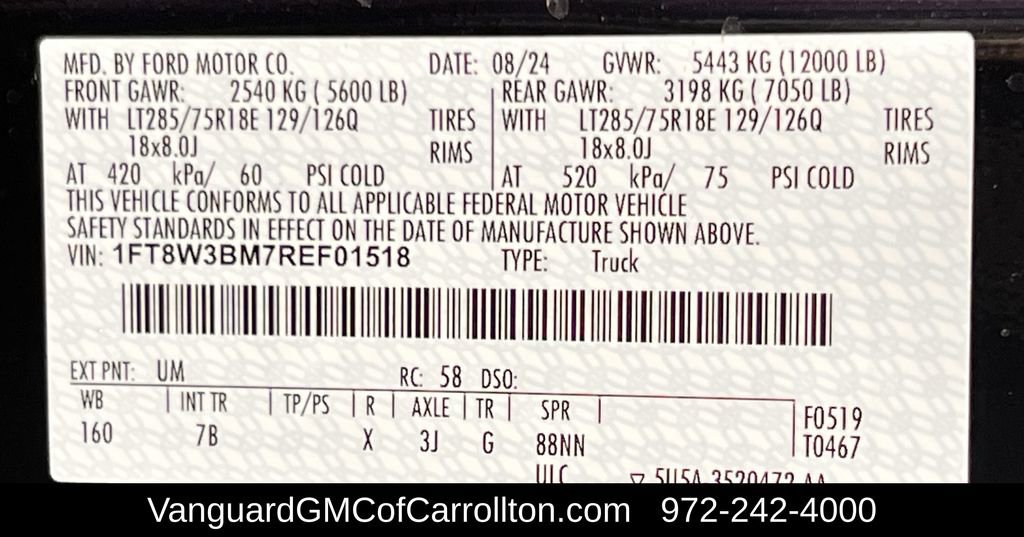 Used 2024 Ford F350 Platinum w/ Tremor Off-Road Package image 32