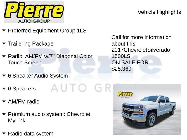 Used 2017 Chevrolet Silverado 1500 LS w/ Trailering Package AWD/4WD image 7