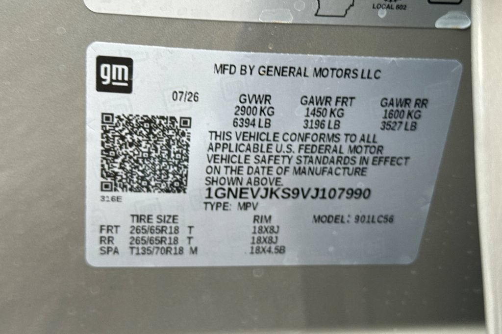 New 2027 Chevrolet Traverse Z71 w/ Enhanced Driving Package AWD/4WD image 30
