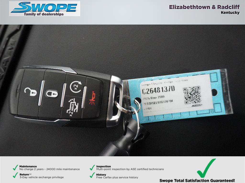 New 2026 RAM 2500 Rebel w/ Rebel Level 2 Equipment Group image 30