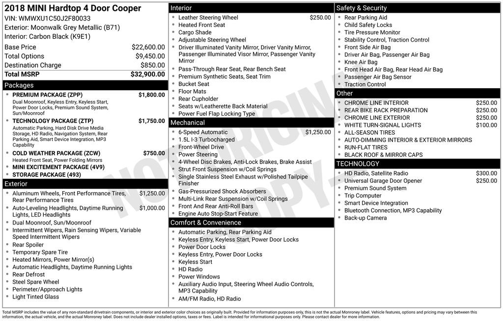 Used 2018 MINI Cooper 4-Door Hardtop image 37