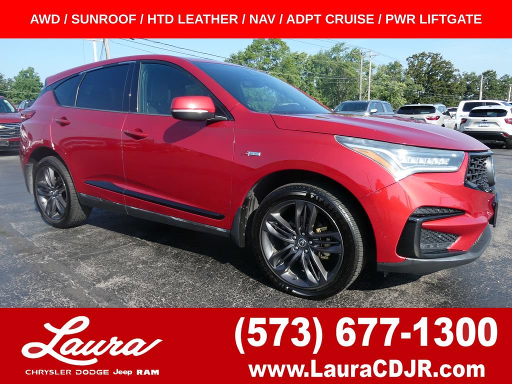 Used 2019 Acura RDX A-Specw/ Technology Package AWD/4WD image 1