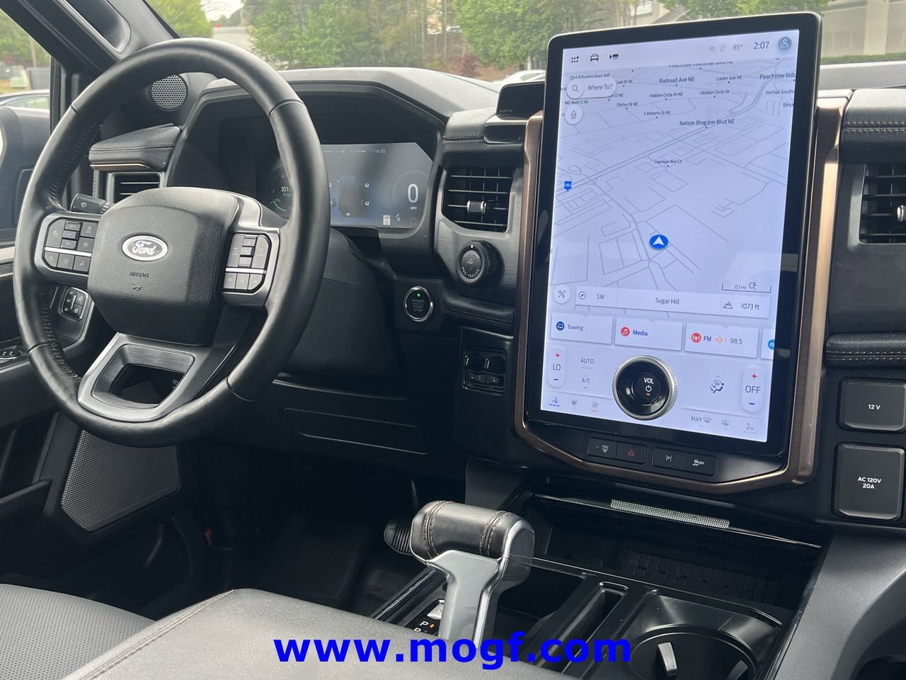 Certified 2023 Ford F150 Lightning Lariat w/ Equipment Group 511A High image 3