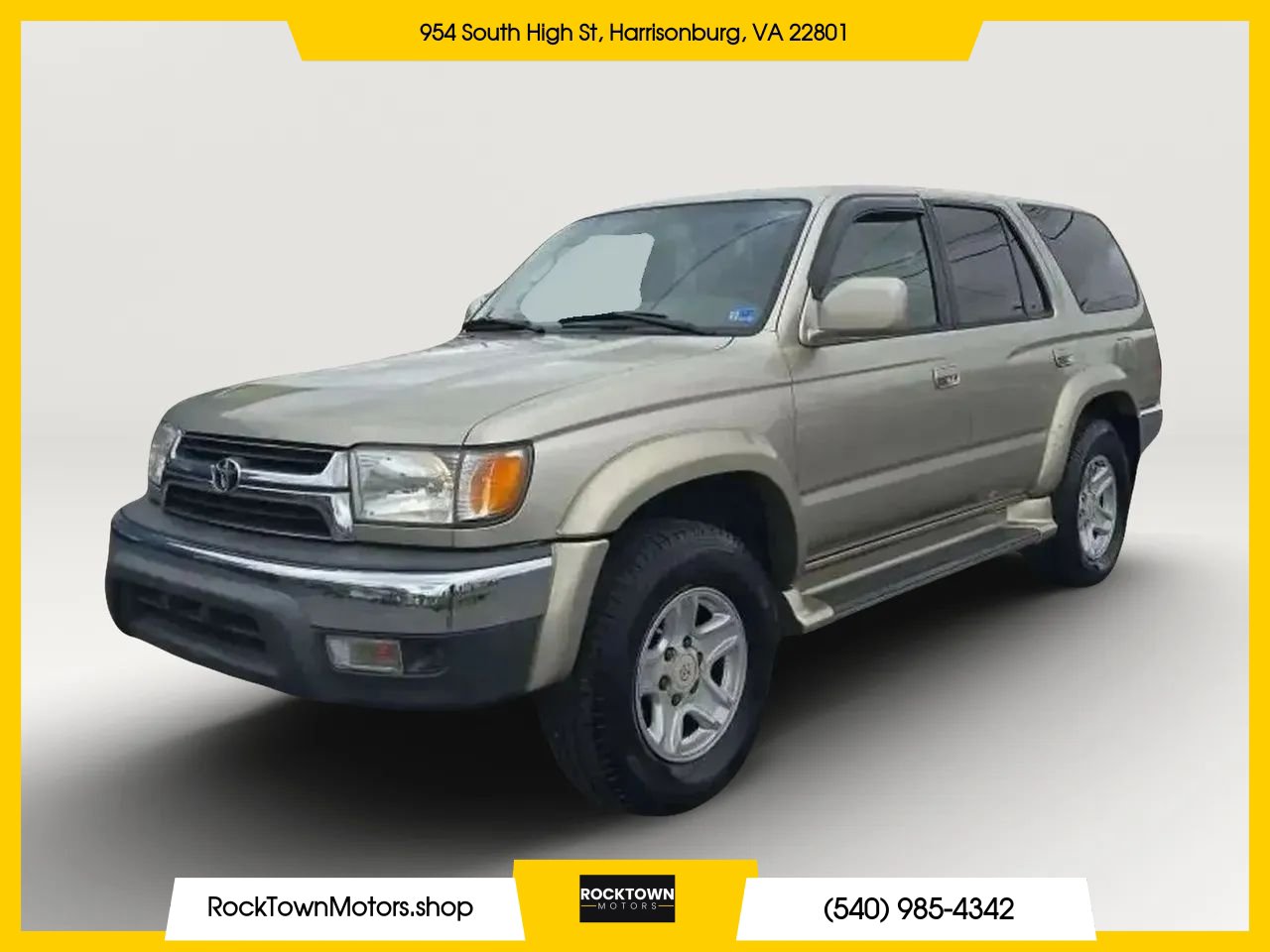 Used 2002 Toyota 4Runner SR5 w/ Leather Trim Pkg