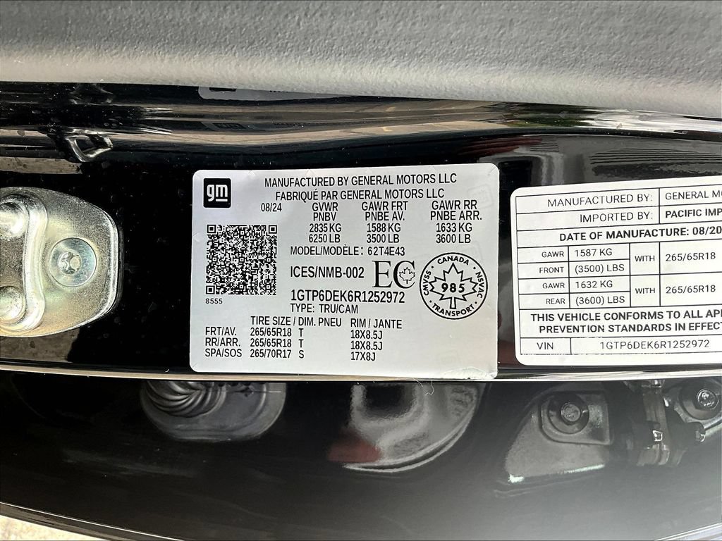 Used 2024 GMC Canyon AT4 w/ Technology Package AWD/4WD image 22