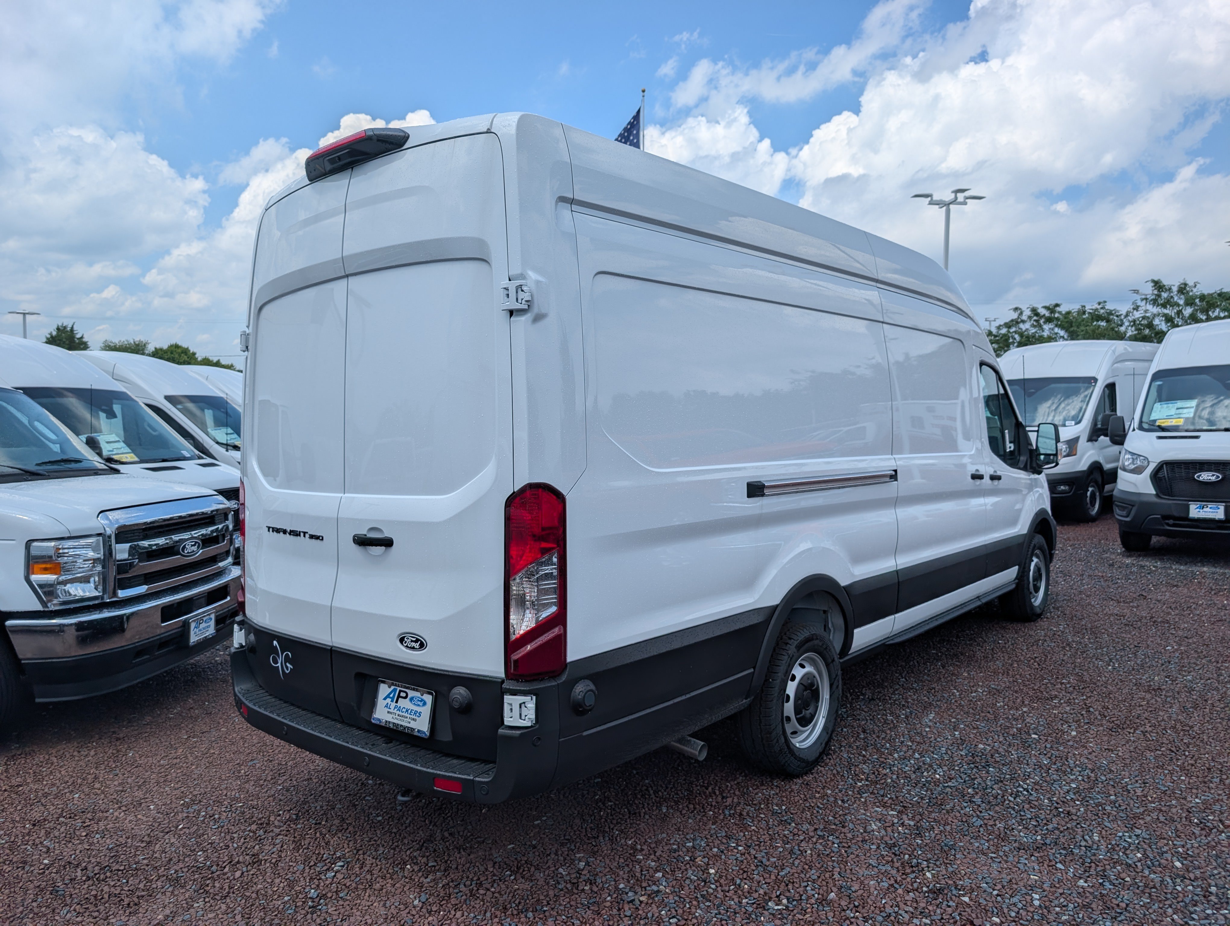 New 2026 Ford Transit 350 148 High Roof Extended w/ Load Area Protection Package RWD image 2
