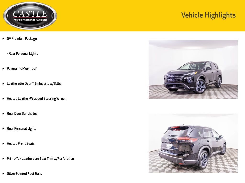 Used 2024 Nissan Rogue SV w/ SV Premium Package image 8