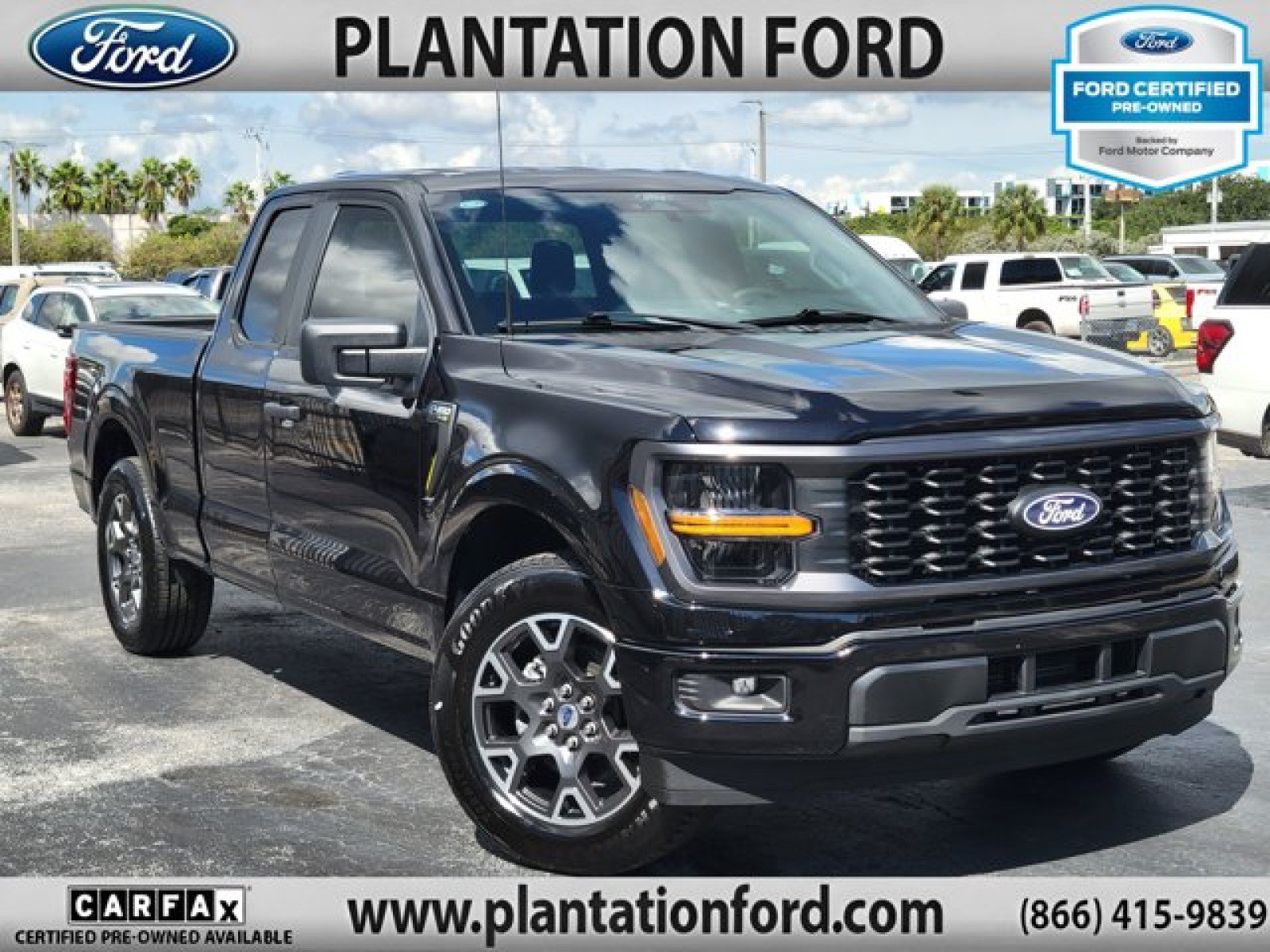 Certified 2025 Ford F150 STX w/ Equipment Group 200A RWD image 1