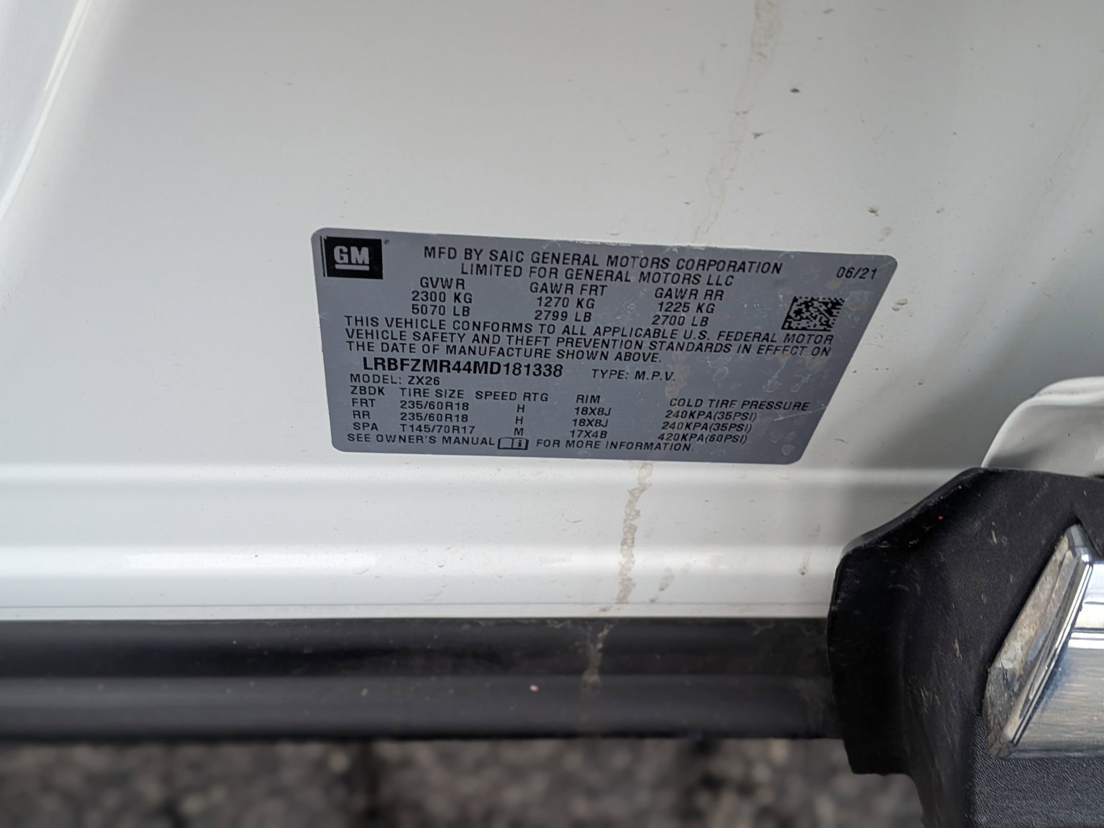 Certified 2021 Buick Envision Preferred image 35