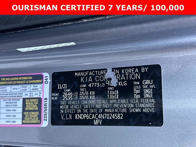 Used 2022 Kia Sportage Nightfall Edition w/ Nighfall AWD Premium Package image 31