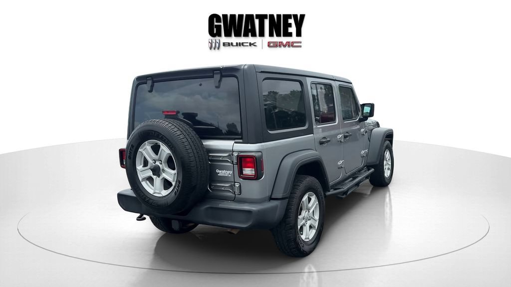 Used 2020 Jeep Wrangler Unlimited Sport S AWD/4WD image 3
