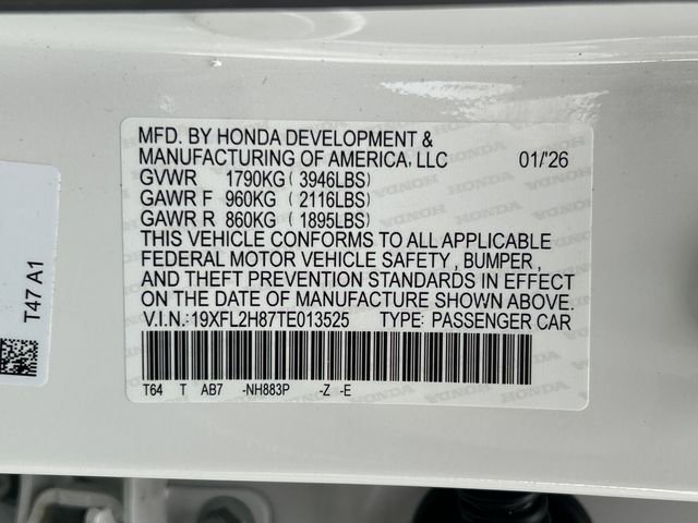 New 2026 Honda Civic Sport image 19