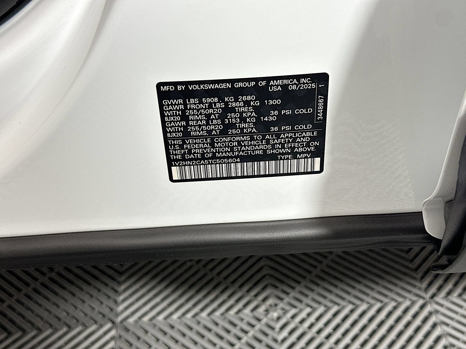 New 2026 Volkswagen Atlas SE AWD/4WD image 8