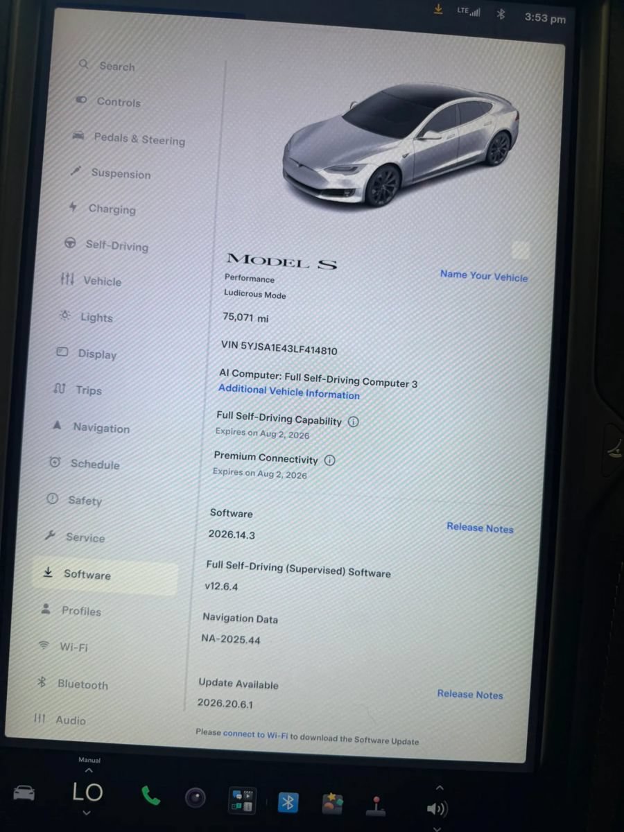 Used 2020 Tesla Model S Performance AWD/4WD image 17