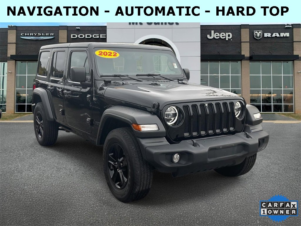 Used 2022 Jeep Wrangler Unlimited Sport