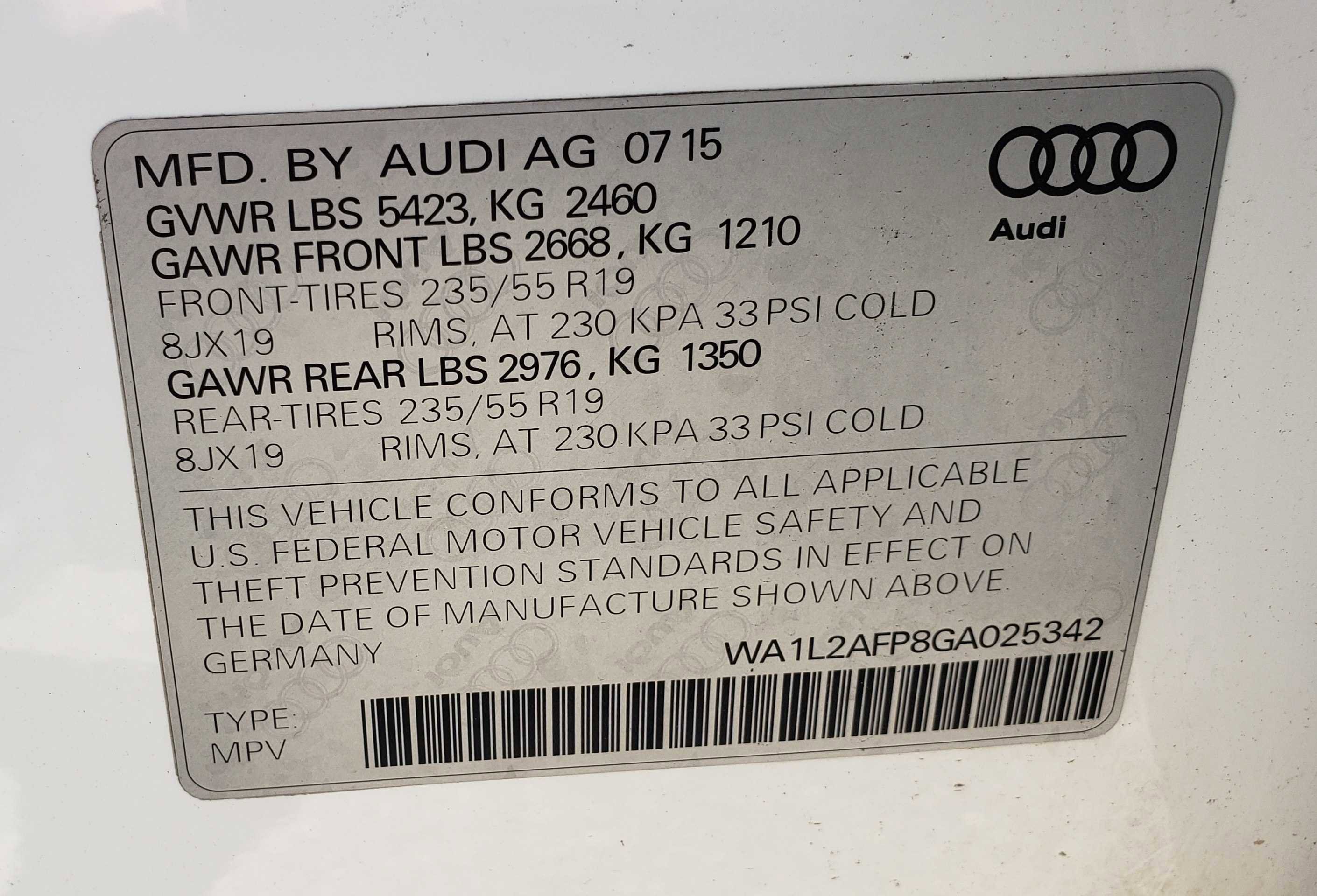 Used 2016 Audi Q5 2.0T Premium Plus w/ Technology Package image 13