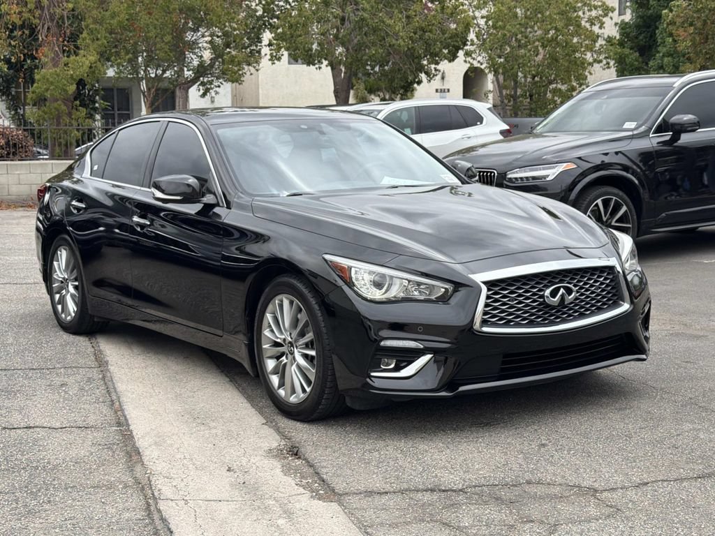 Certified 2023 INFINITI Q50 Luxe w/ Cargo Package RWD image 2