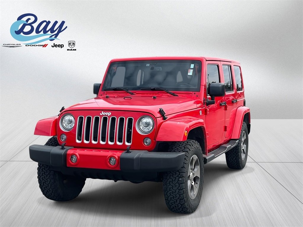 Used 2017 Jeep Wrangler Unlimited Sahara w/ Max Tow Package image 1