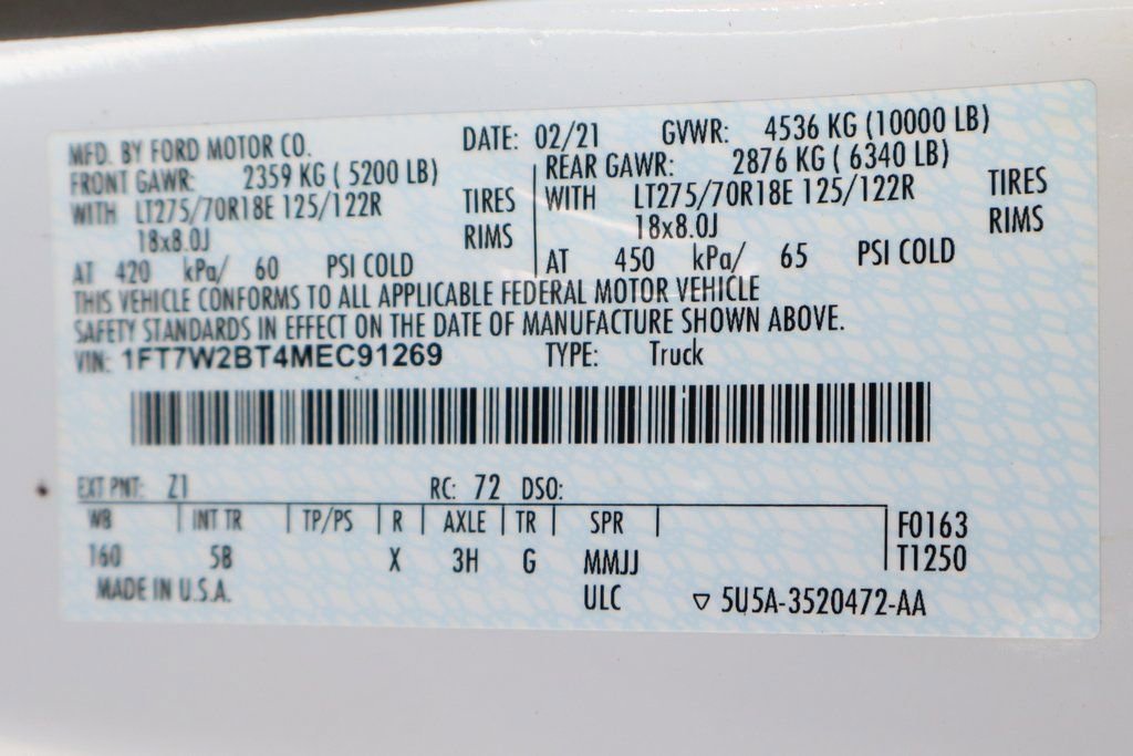 Used 2021 Ford F250 Lariat w/ Lariat Value Package AWD/4WD image 47