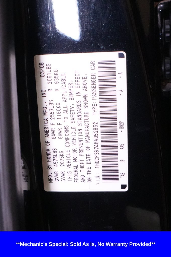 Used 2008 Honda Accord EX image 34