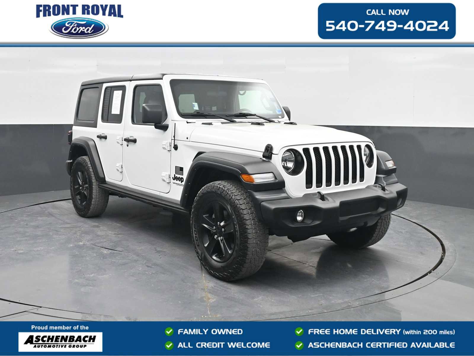 Used 2022 Jeep Wrangler Unlimited Sport AWD/4WD image 1