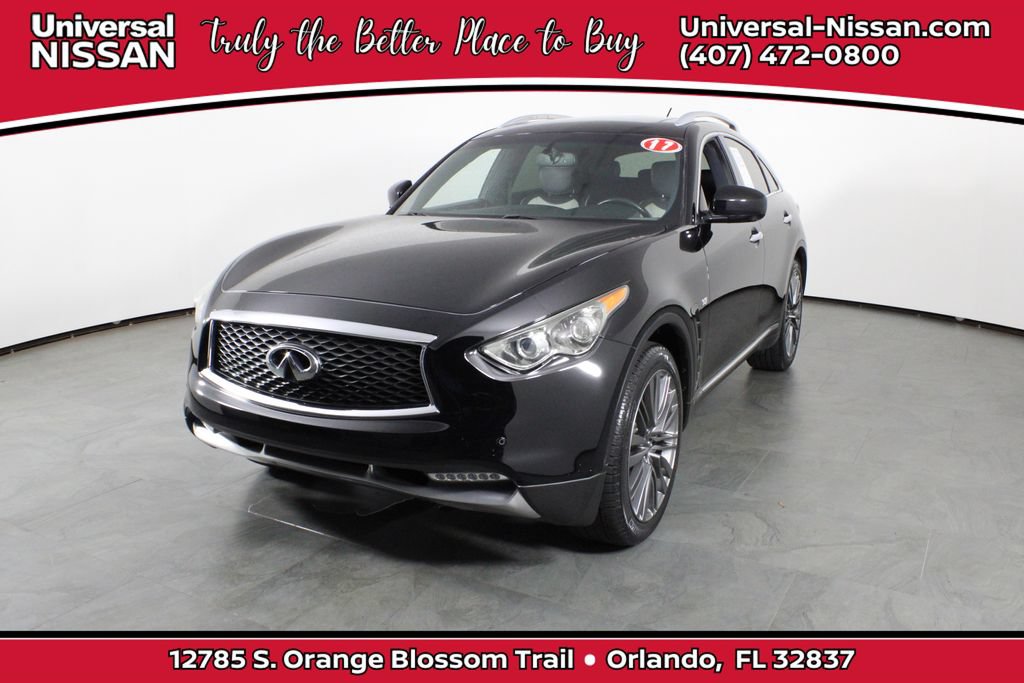 Used 2017 INFINITI QX70 AWD w/ Limited Package