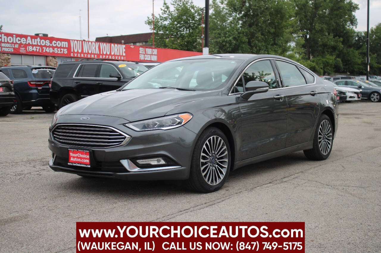 Used 2017 Ford Fusion SE