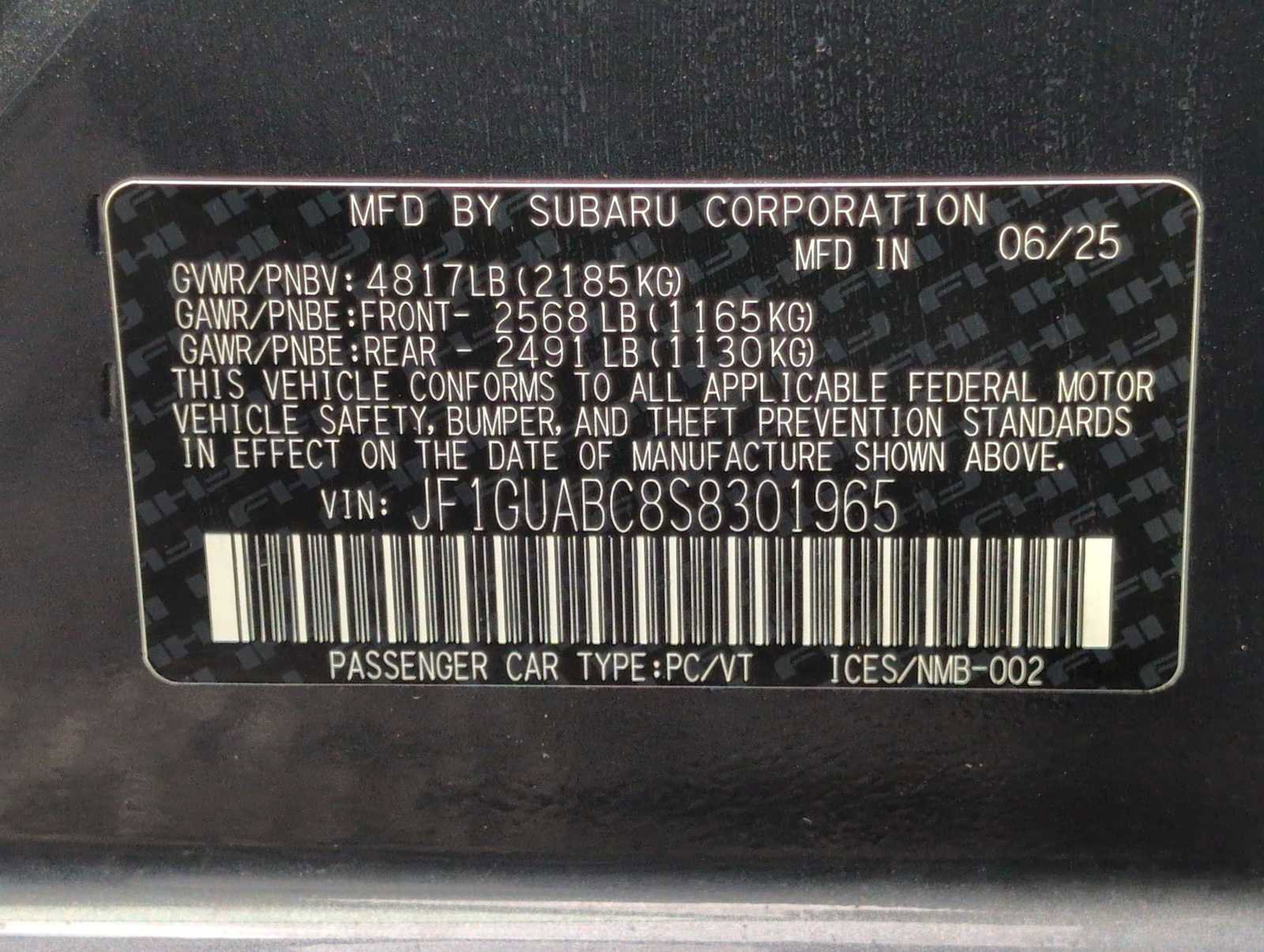 Certified 2025 Subaru Impreza 2.0i image 33