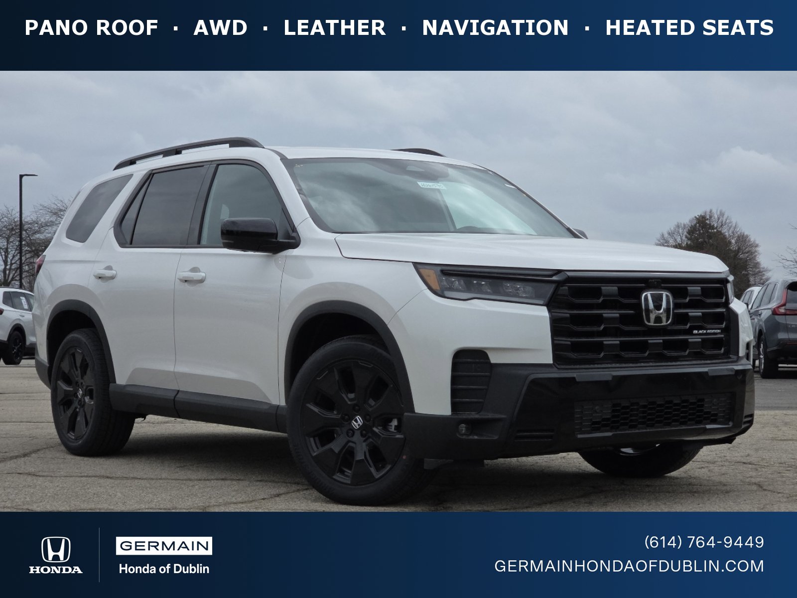 New 2026 Honda Pilot Black Edition image 1
