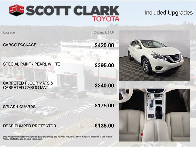 Used 2018 Nissan Murano SL w/ Cargo Package image 8