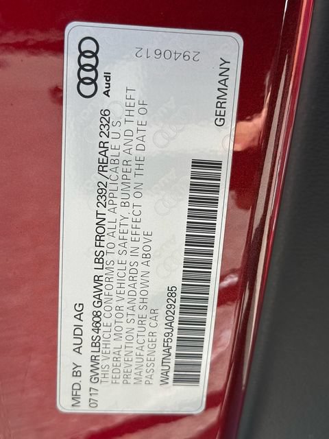 Used 2018 Audi A5 2.0T Premium Plus w/ Premium Plus AWD/4WD image 18