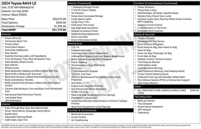 Used 2024 Toyota RAV4 LE image 9