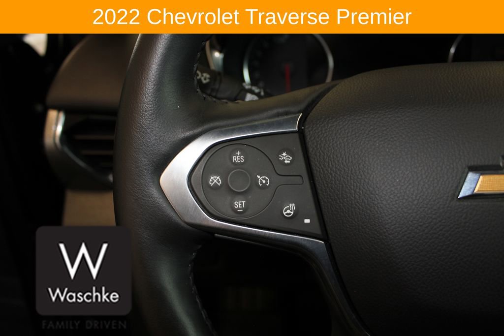 Used 2022 Chevrolet Traverse Premier w/ LPO, Floor Liner Package AWD/4WD image 30