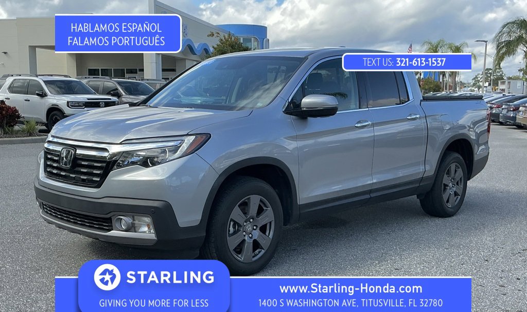 Certified 2020 Honda Ridgeline RTL-E