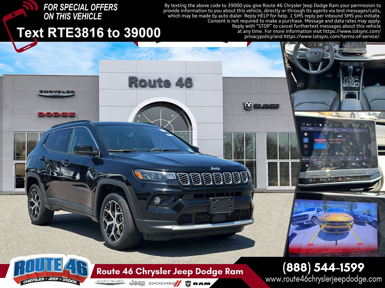 Used 2024 Jeep Compass Limited w/ Sun and Sound Group AWD/4WD image 1