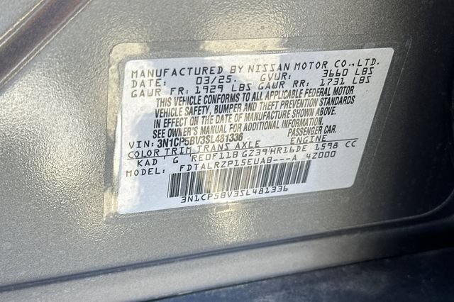 Certified 2025 Nissan Kicks Play S FWD image 35