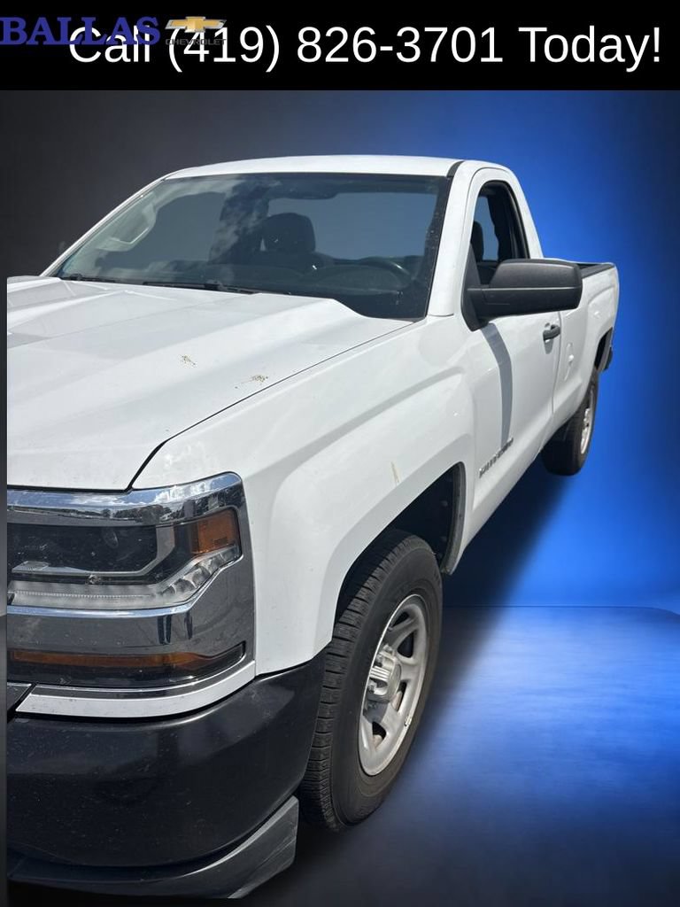 Used 2017 Chevrolet Silverado 1500 W/T w/ Trailering Package RWD image 2