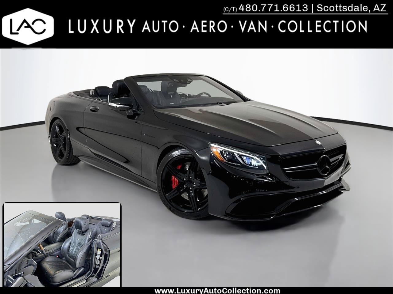Used 2017 Mercedes-Benz S 63 AMG 4MATIC Cabriolet