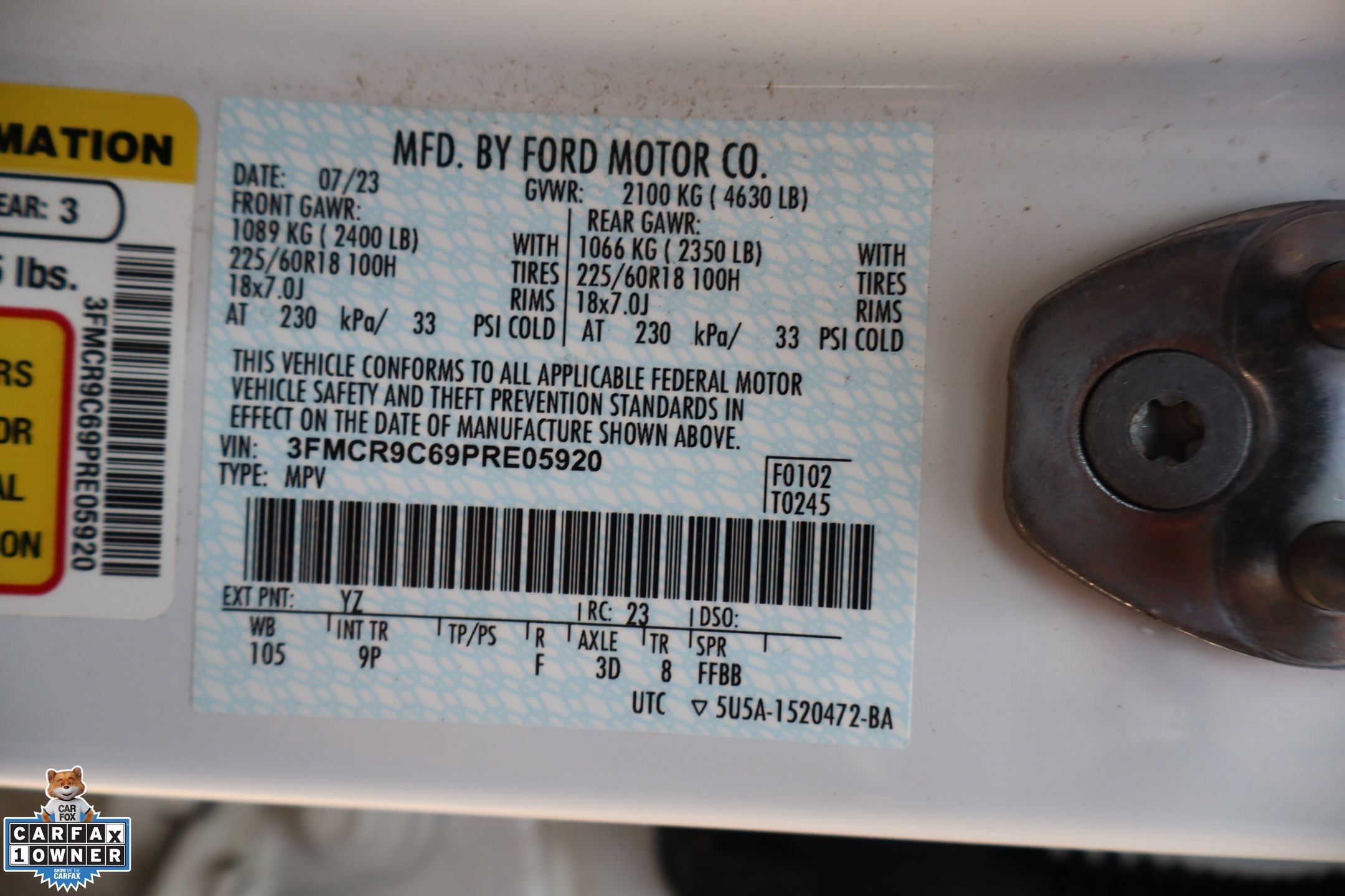 Used 2023 Ford Bronco Sport Outer Banks w/ Tech Package AWD/4WD image 31