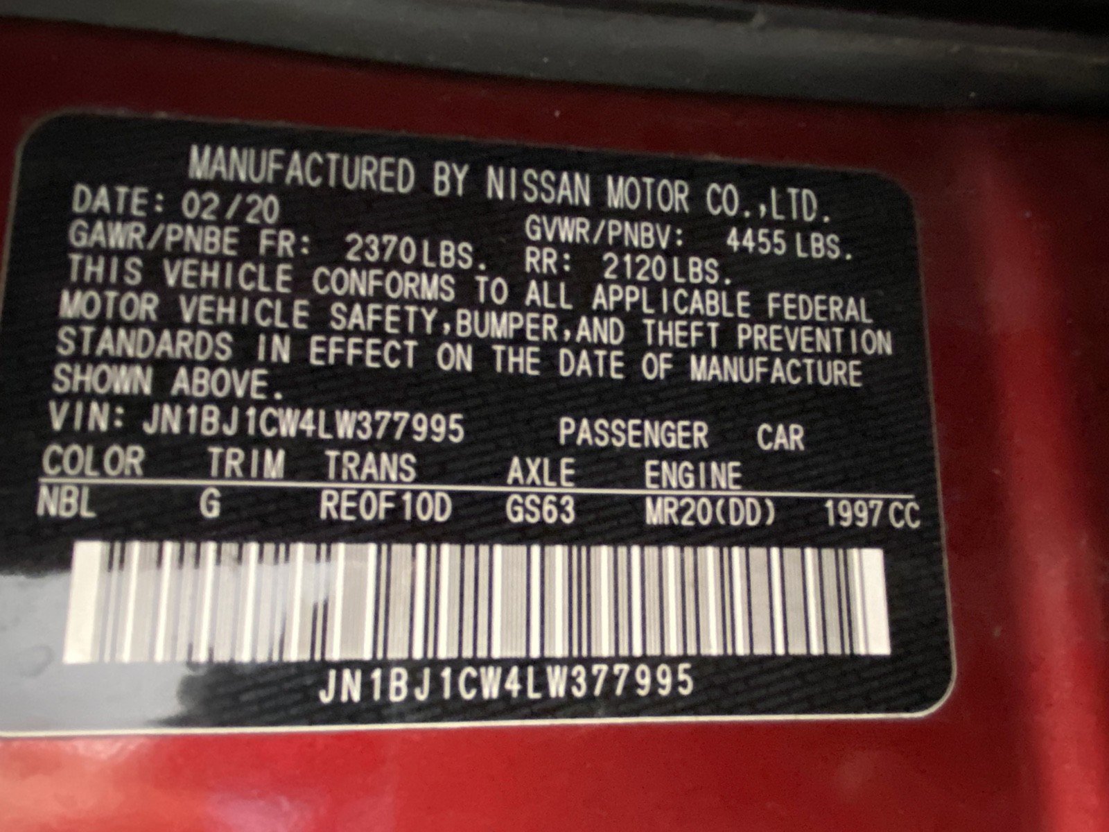 Used 2020 Nissan Rogue Sport SL image 39