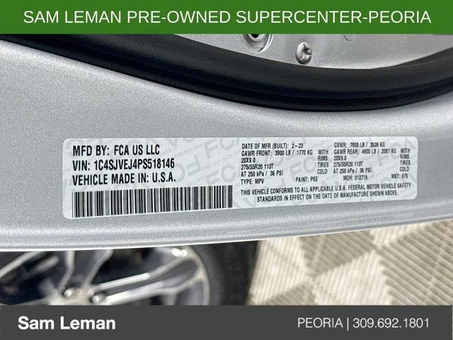 Used 2023 Jeep Grand Wagoneer 4WD w/ Flexible Seating Group image 34